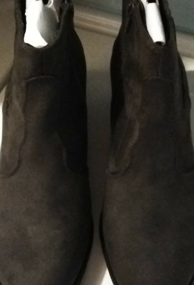 Grey Ankle Boots